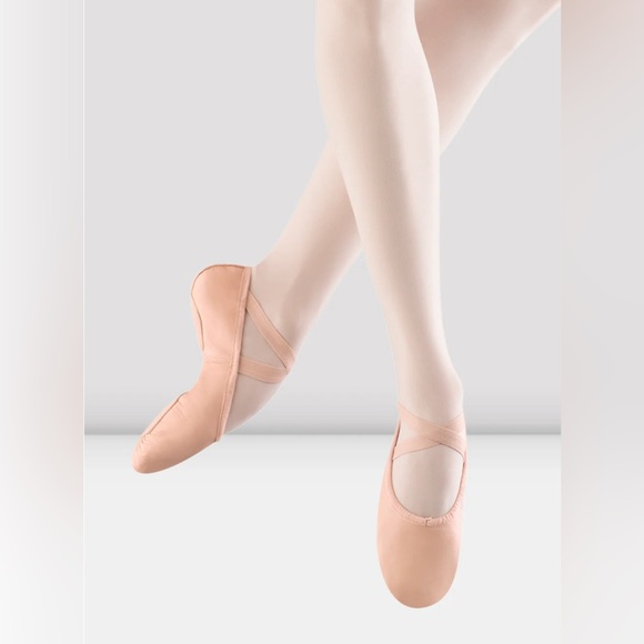 Bloch Ladies Prolite 2 Leather Split-sole Ballet Shoes, Pink, S0208L, size 3A - Picture 1 of 5